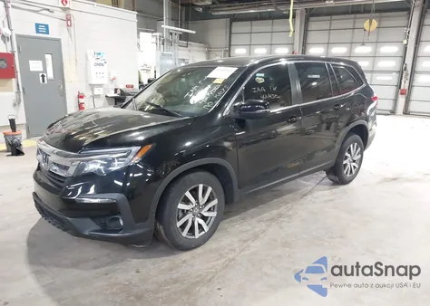 2021 Honda Pilot Awd Ex-L из США, поврежденный, VIN 5FNYF6H58MB092860